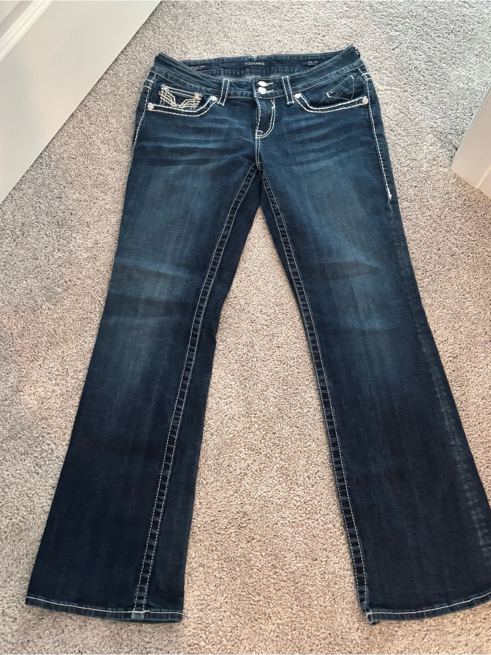 Vigoss Dark Blue bootcut Jeans